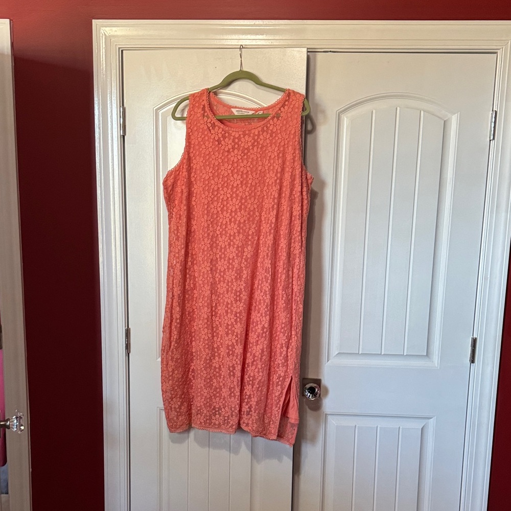 Elegant Sleeveless Pink Dress